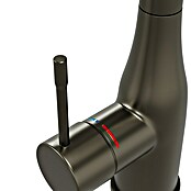 Grohe Essence Keukenkraan (Hard grafiet, Geborsteld, Hoge uitloop)