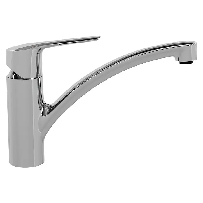 Grohe QuickFix Spültischarmatur Start - Ausladung Armatur: 227 mm, Chrom, Schwenkbereich: 140 ° - Glänzender Wasserhahn aus Chrom mit modernem Design, ideal für Küche oder Bad, bietet Funktionalität und stilvolle Ästhetik in jedem Raum.