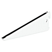 Dolle Soporte de estanterías doble (Largo: 220 mm, Carga soportada: 55 kg, Blanco)