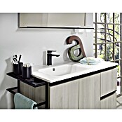 Riva Structure Waschtischunterschrank (46 x 89,5 x 84,5 cm, Silbergrau, Matt)