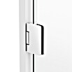 GME Mampara de ducha frontal Glass A (70 x 195 cm, Espesor de vidrio: 6 mm, Blanco) | BAUHAUS