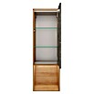 Lanzet Dune Midischrank (B x T x H: 40,3 x 32,5 x 121,6 cm, Berg Eiche/Grau-Marmor, DIN Anschlag: Rechts) | BAUHAUS