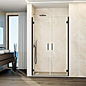 GME Mampara de ducha frontal Glass (66,7 x 195 cm, Espesor de vidrio: 6 mm, Titanio) | BAUHAUS