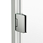 GME Mampara de ducha frontal Glass A (80 x 195 cm, Espesor de vidrio: 6 mm, Nickel) | BAUHAUS