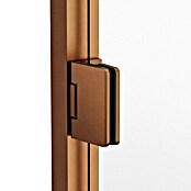 GME Mampara de ducha frontal Glass (71,7 x 195 cm, Espesor de vidrio: 6 mm, Cobre) | BAUHAUS