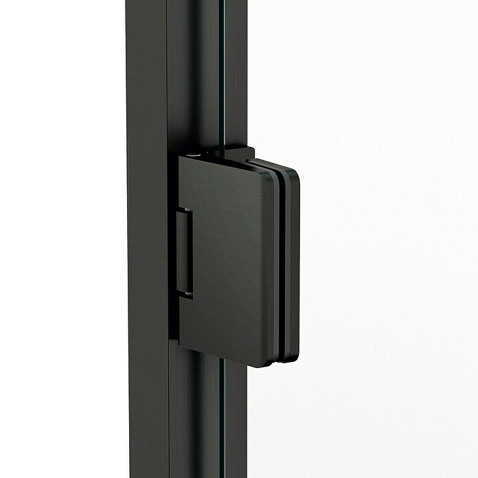 GME Mampara de ducha frontal Glass B (70 x 195 cm, Espesor de vidrio: 6 mm, Titanio) | BAUHAUS