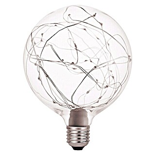 Garza Lámpara LED Vintage (E27, No regulable, Blanco cálido, 170 lm, 1,2 W, Guirnalda)
