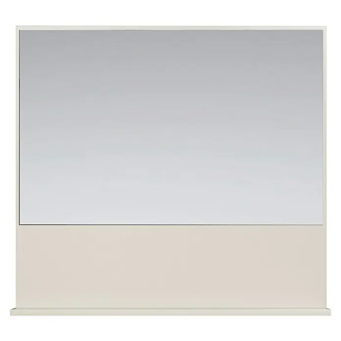 Trendteam Sao Paulo Ablagespiegel - 80 x 14 x 74 cm, Kaschmir - Moderner, rahmenloser Standspiegel für eine stilvolle Einrichtung. Der schlichte Spiegel bietet eine klare Reflexion und passt perfekt in jeden Raum.