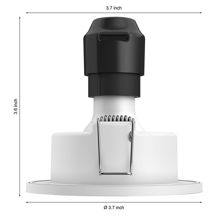 Philips Hue LED-Einbauleuchten-Set rund White and Color Ambience Xamento (4,2 W, Chrome, 3 Stk., RGBW) | BAUHAUS