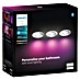 Philips Hue LED-Einbauleuchten-Set rund White and Color Ambience Xamento 