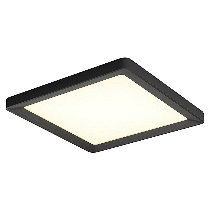 Philips Hue LED-Panel White Ambiance Tento S (12,6 W, L x B x H: 29,5 x 29,5 x 3,5 cm, Schwarz, Warmweiß) | BAUHAUS