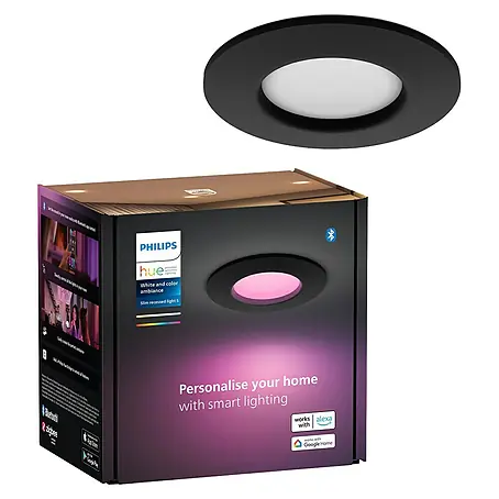 Philips Hue LED-Einbauspot White & Color Ambience Slim Recessed S