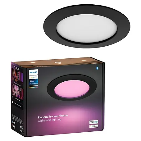 Philips Hue LED-Einbauspot White & Color Ambience Slim Recessed L