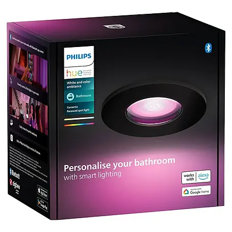 Philips Hue LED-Einbauspot White & Color Ambiance Xamento