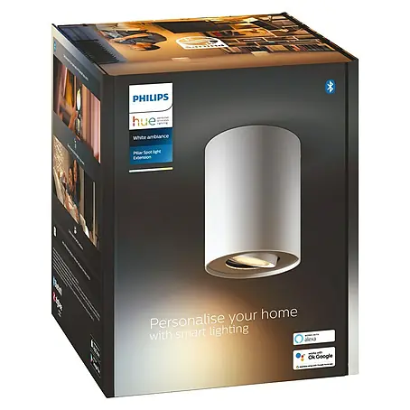 Philips Hue LED-Deckenstrahler White Ambiance Pillar Erweiterung