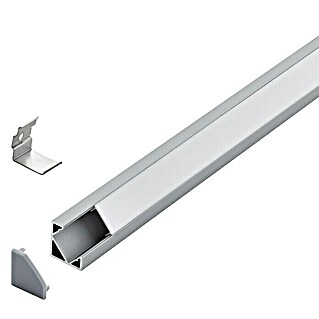 Eglo Profil Corner Profile 2 (200 x 1,8 x 1,8 cm, Aluminium, Aluminium)