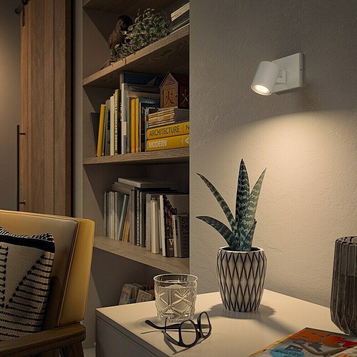 Philips Hue LED-Deckenstrahler White Ambience Runner Erweiterung (4,2 W, L x B x H: 9 x 11 x 10,7 cm, Weiß, Mehrfarbig) | BAUHAUS