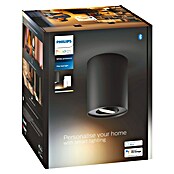 Philips Hue LED-Deckenstrahler White Ambiance Pillar (4,2 W, L x B x H: 10,3 x 10,3 x 12 cm, Schwarz, Neutralweiß) | BAUHAUS
