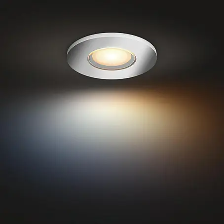 Philips Hue LED-Einbauleuchte rund White Ambience Adore