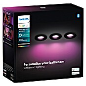 Philips Hue LED-Einbauleuchten-Set rund White and Color Ambience Xamento (4,2 W, Schwarz, 3 Stk., RGBW) | BAUHAUS