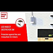 Swissinno Uređaj za zaštitu od insekata LED Mini  (3 W, Učinkovitost: 20 m²) | BAUHAUS