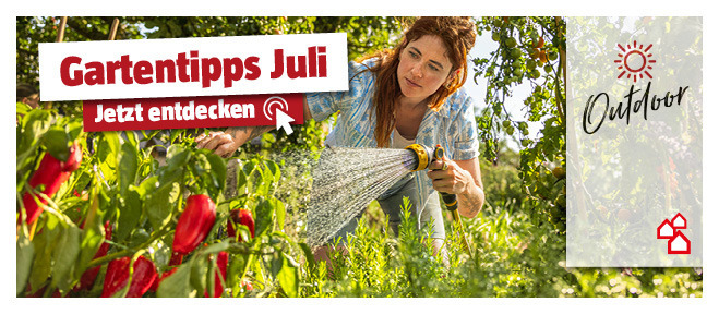 Gartentipps für Juli entdecken