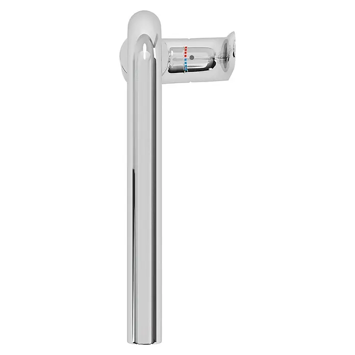 Hansgrohe Grifo de cocina Focus M41 - Caño en L, Cromo, Brillante - Esta imagen presenta un grifo cromado con manija de palanca, ideal para baños modernos. Su diseño elegante ofrece estilo y funcionalidad.