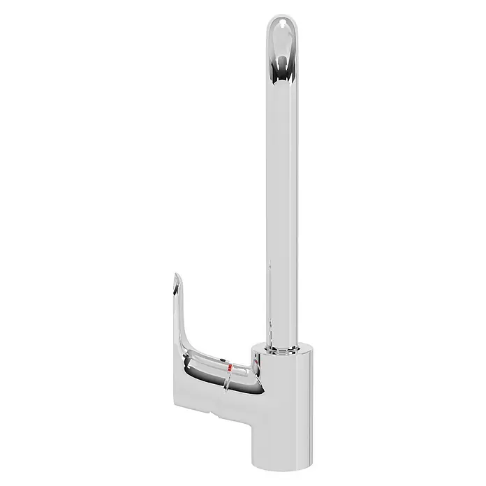 Hansgrohe Grifo de cocina Focus M41 - Caño en U, Cromo, Brillante - Grifo cromado moderno con un diseño elegante y minimalista, perfecto para cualquier baño o cocina.