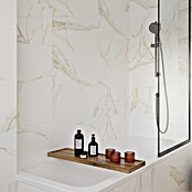 Wandfliese Calacatta (30 x 60 cm, Weiß/Gold, Glänzend) | BAUHAUS