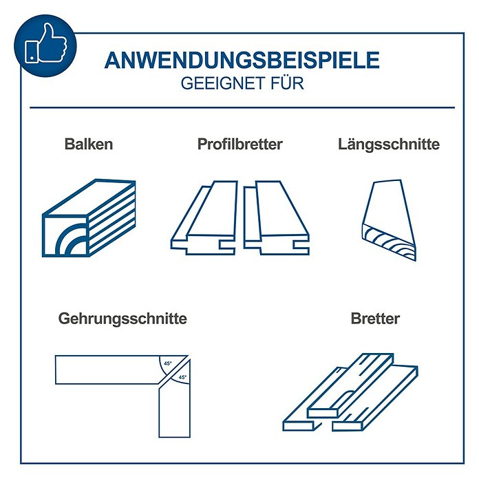 Scheppach Tischkreissäge HS254 (2 200 W, Durchmesser Sägeblatt: 254 mm, Schnitttiefe bei 90 °: 0 mm - 85 mm) | BAUHAUS