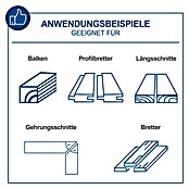 Scheppach Tischkreissäge HS210 (1 500 W, Durchmesser Sägeblatt: 210 mm, Schnitttiefe bei 90 °: 0 mm - 70 mm) | BAUHAUS