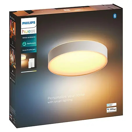 Philips Hue LED-Deckenleuchte rund Devere
