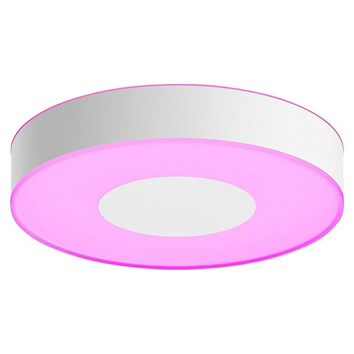 Philips Hue LED-Deckenleuchte rund Xamento (34 W, Ø x H: 38,1 x 8,4 cm, Weiß, RGBW) | BAUHAUS