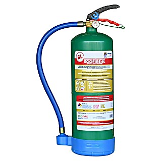 Simonrack Ecofire Extintor de incendios Fighting con gancho (6 l)