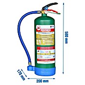 Simonrack Ecofire Extintor de incendios Fighting con gancho (6 l) | BAUHAUS