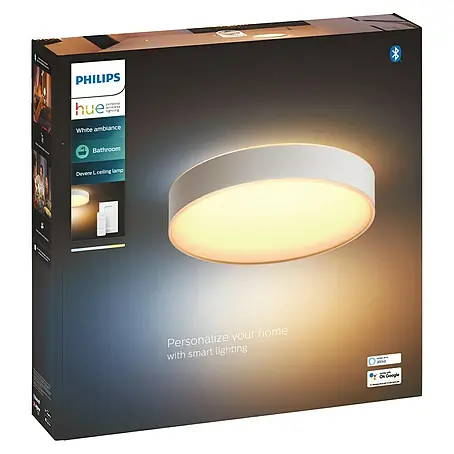 Philips Hue LED-Deckenleuchte rund Devere
