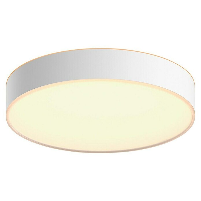 Philips Hue LED-Deckenleuchte rund Devere (19 W, Ø x H: 43,7 x 10 cm, Weiß, Neutralweiß) | BAUHAUS