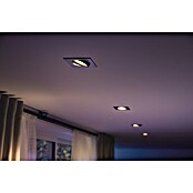 Philips Hue LED-Einbauleuchte White and Color Ambience Centura (4,2 W, L x B x H: 10 x 9 x 9 cm, Silber, RGBW) | BAUHAUS