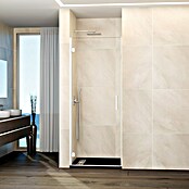 GME Mampara de ducha frontal Glass A (70 x 195 cm, Espesor de vidrio: 6 mm, Blanco) | BAUHAUS