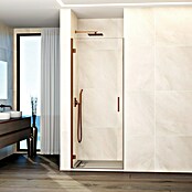 GME Mampara de ducha frontal Glass A (80 x 195 cm, Espesor de vidrio: 6 mm, Cobre) | BAUHAUS