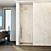 GME Mampara de ducha frontal Glass A (70 x 195 cm, Espesor de vidrio: 6 mm, Cromo) | BAUHAUS