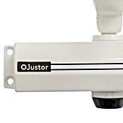 Justor Cerrador de puertas CH (Blanco, Aluminio) | BAUHAUS