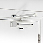 Justor Cerrador de puertas CH (Blanco, Aluminio) | BAUHAUS