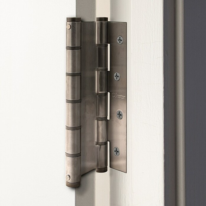Justor Bisagra DA 180 (L x An x Al: 18 x 15,7 x 2,4 cm, Acero inoxidable) | BAUHAUS