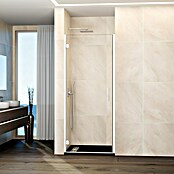 GME Mampara de ducha frontal Glass B (65 x 195 cm, Espesor de vidrio: 6 mm, Blanco) | BAUHAUS