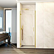 GME Mampara de ducha frontal Glass B (80 x 195 cm, Espesor de vidrio: 6 mm, Oro) | BAUHAUS