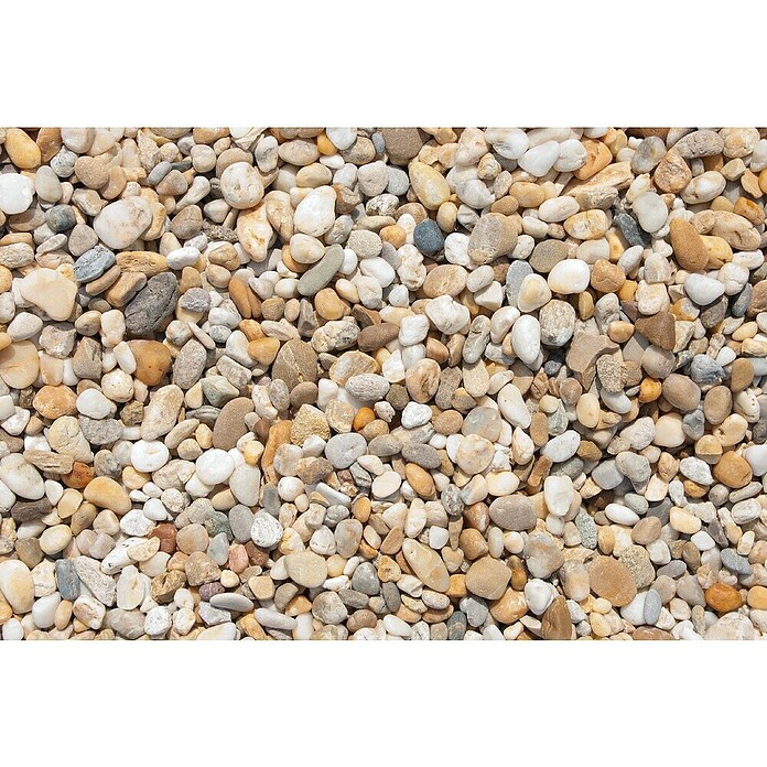 Scherf Flusskiesel Big Bag (Bunt, Körnung: 8 mm - 16 mm, 1 000 kg) | BAUHAUS