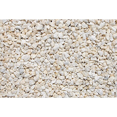 Scherf Marmorsplitt Big Bag (Mattweiß, Körnung: 8 mm - 12 mm, 1 000 kg)