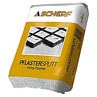 Scherf Streu- & Pflastersplitt (Körnung: 2 mm - 4 mm, Nettomasse: 25 kg)