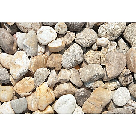 Scherf Flusskiesel Big Bag (Bunt, Körnung: 32 mm - 50 mm, 1 000 kg)